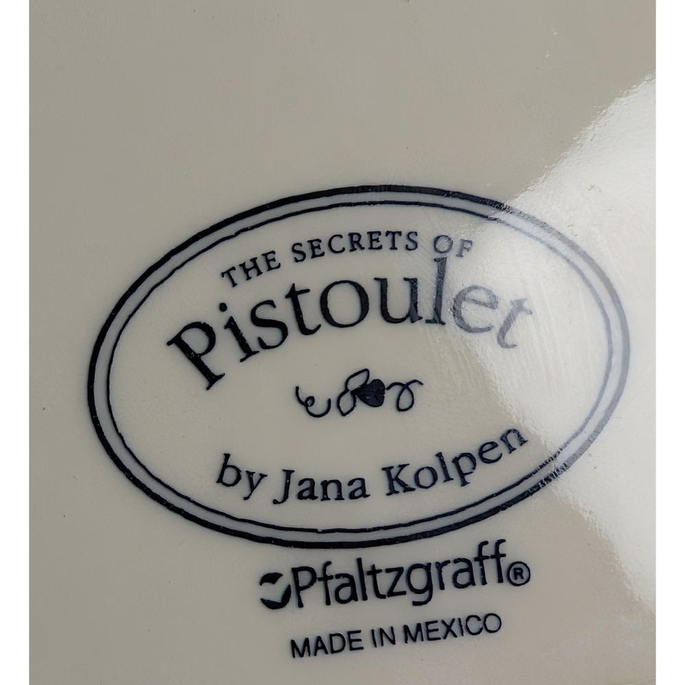 Pfaltzgraff Secrets Of Pistoulet Butter Or Cheese Dome By Jana Kolpen - Picture 5 of 6